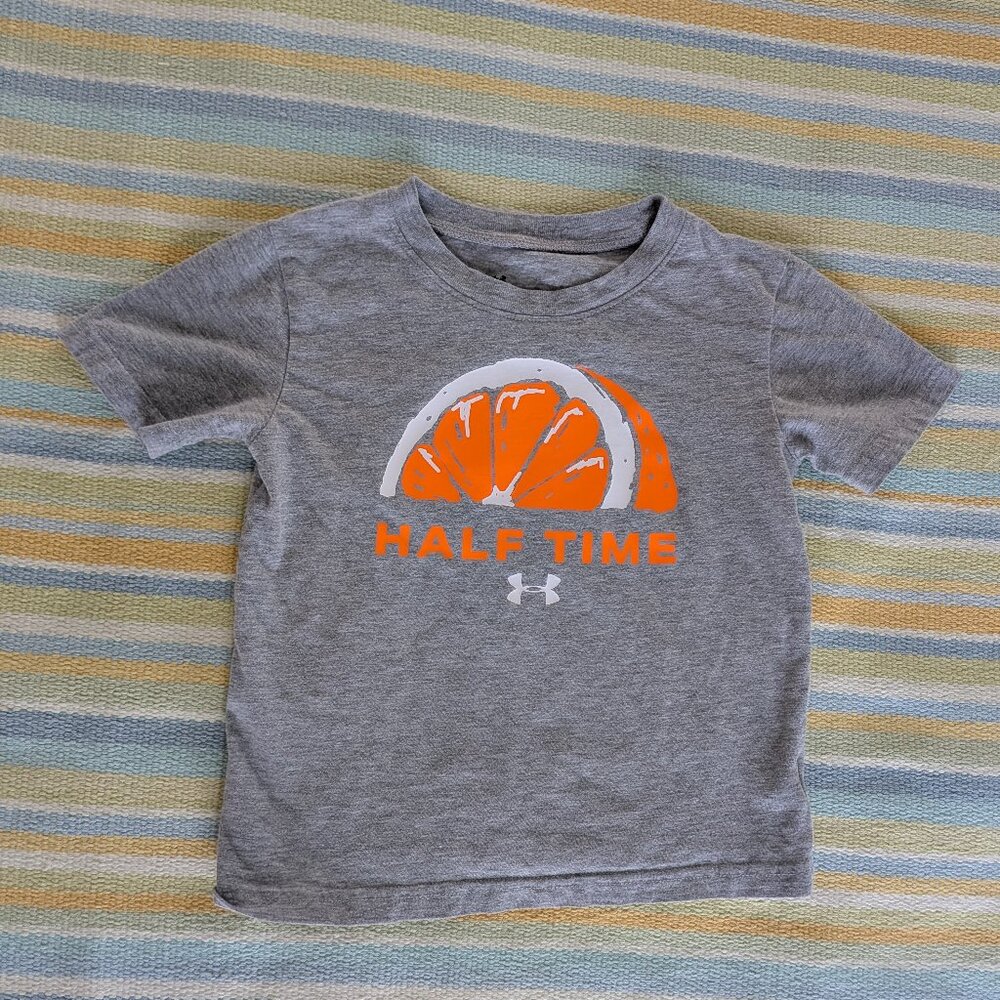 🛍️ BUNDLE ONLY • Under Armour Half Time tee size 4